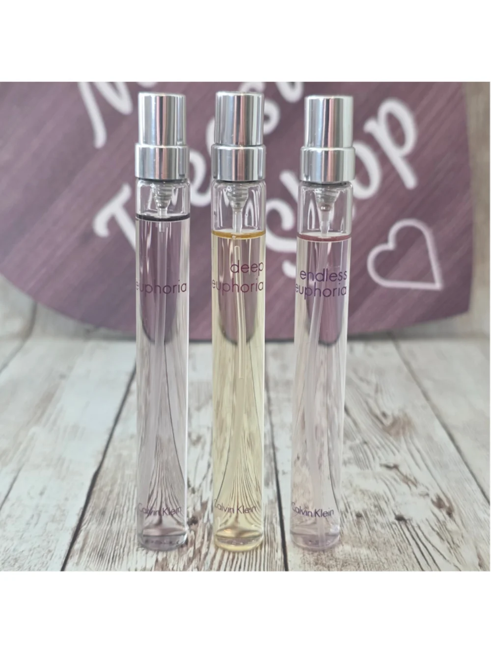 Women's Calvin Klein Euphoria Perfume Set 10ml each NWOT